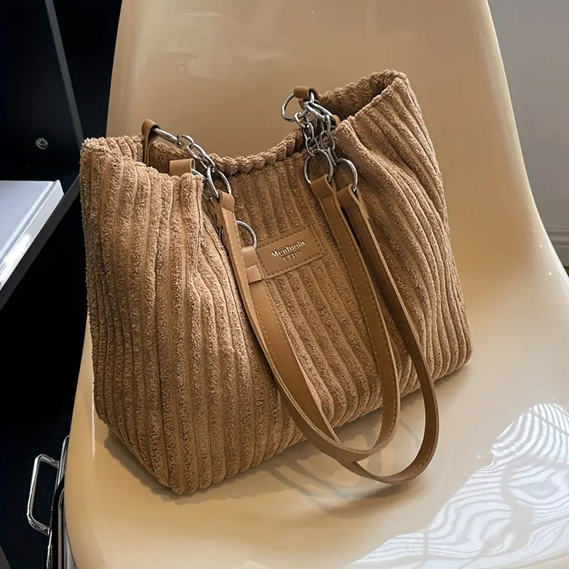 Clémence™ bag in corduroy: stylish everyday elegance with maximum comfort