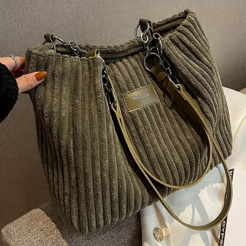 Clémence™ bag in corduroy: stylish everyday elegance with maximum comfort