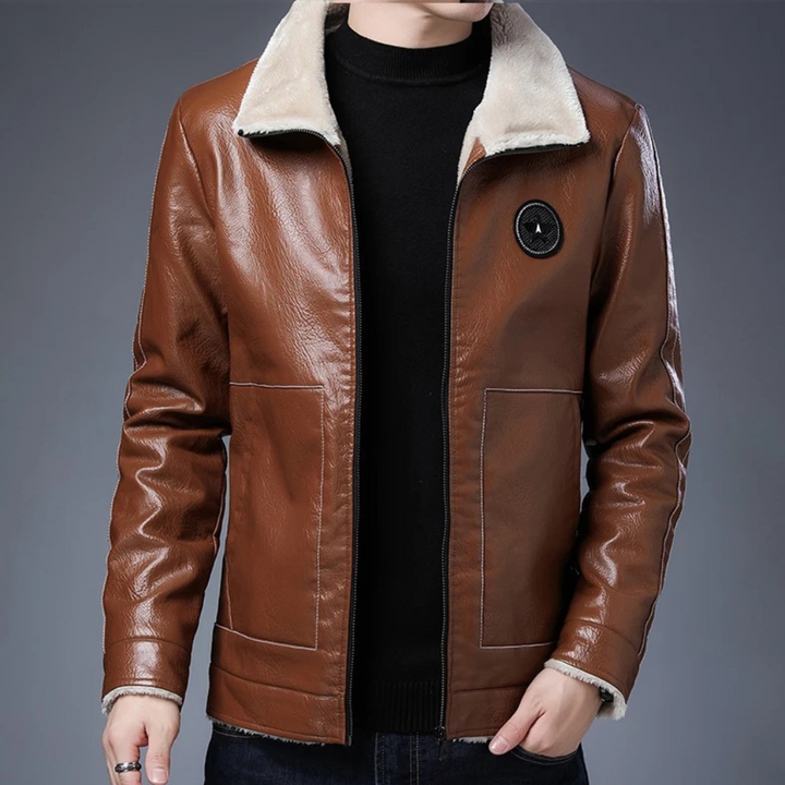 Elegant men's CHERON winter jacket - the perfect choice for cold, stylish days!