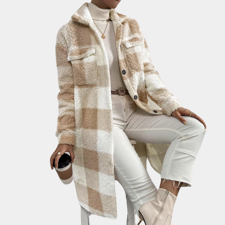 ZELIA - Elegant women's coat that will highlight your unique style
