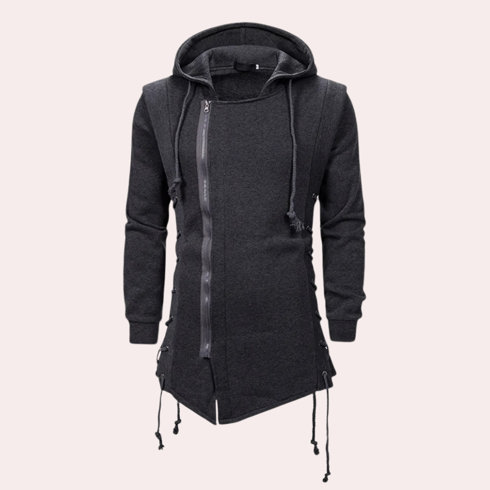 Men's stylish hooded jacket from ALFONS - the perfect choice for any occasion!