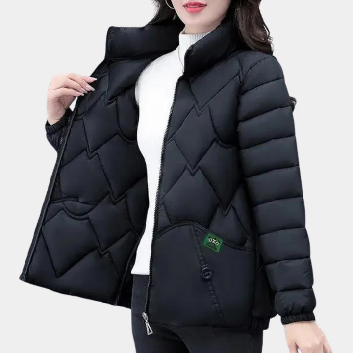 Elegant and stylish women's winter coat - DEANDRA