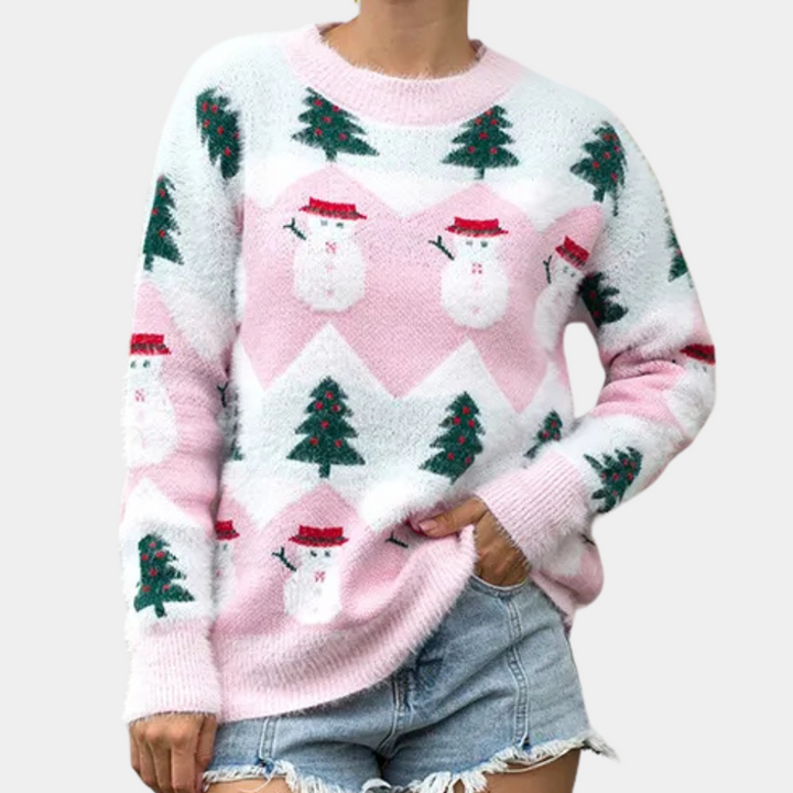 An elegant Christmas jumper for women - discover the unique BRIANNA collection