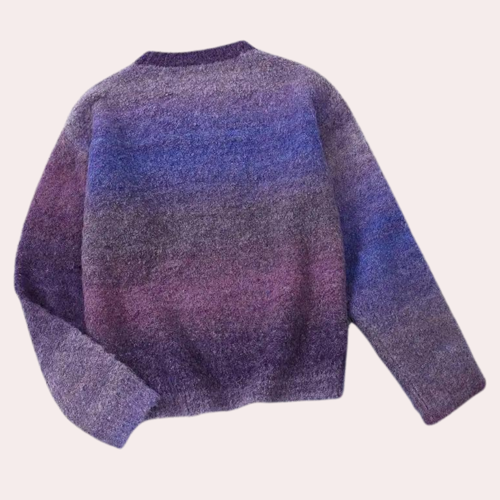Stylish women's jumper in soft knit CYNTHIA