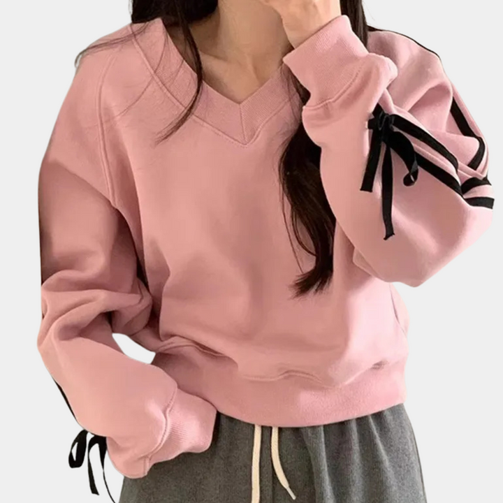 OLIVA - Elegant and comfortable sweatshirt for women