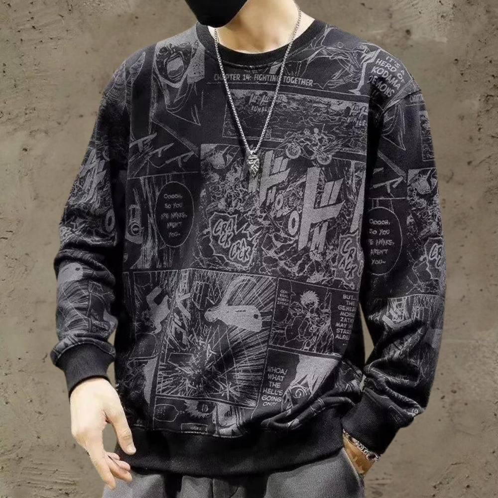 Men's stylish premium sweatshirt - LINDO