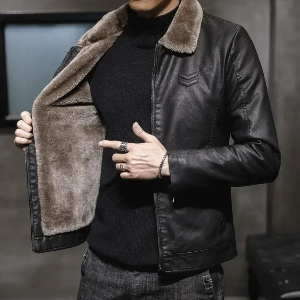 Stylish plush Bryan jacket for the elegant man