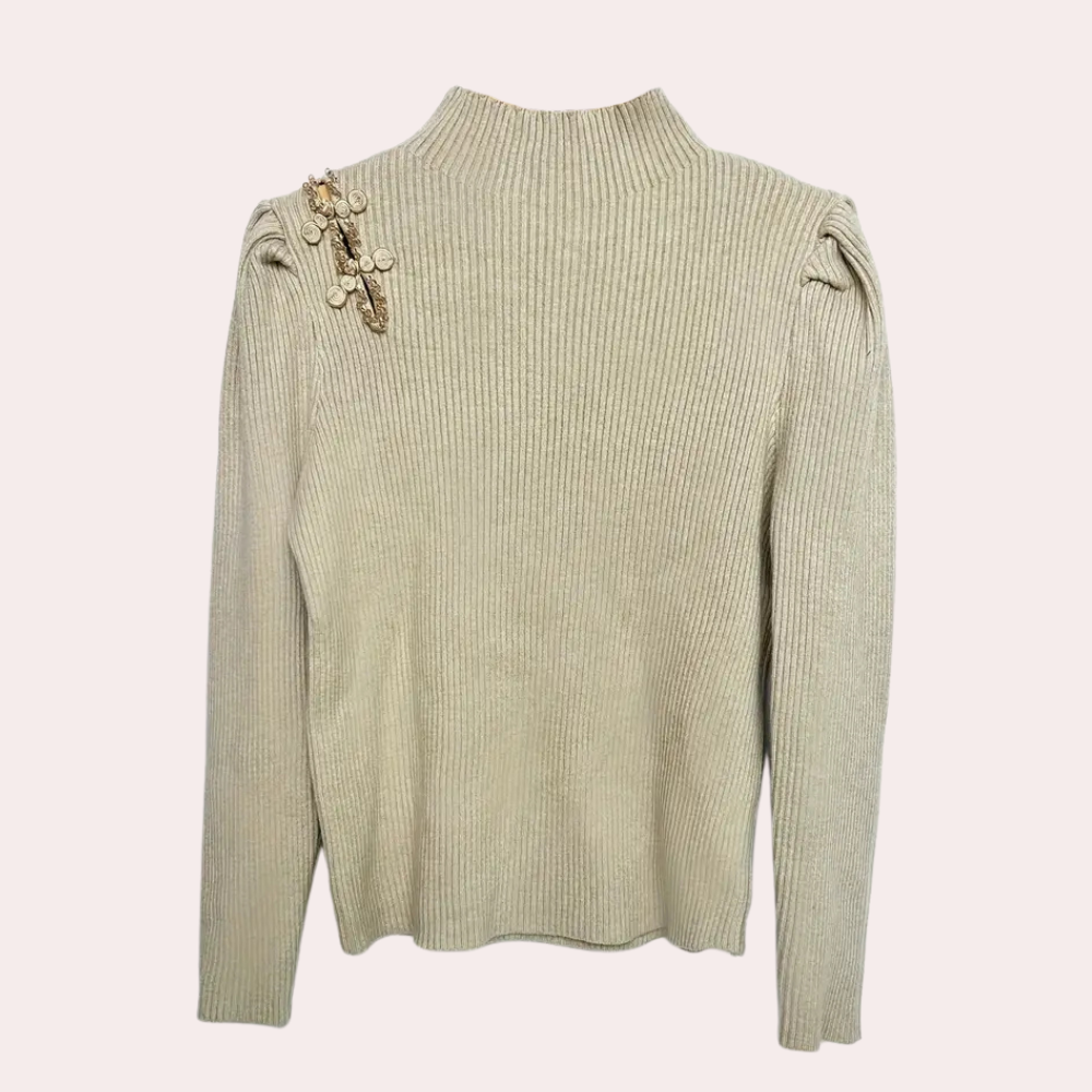 ELYSA - Classic elegant women's jumper, perfect for a sophisticated style for any occasion