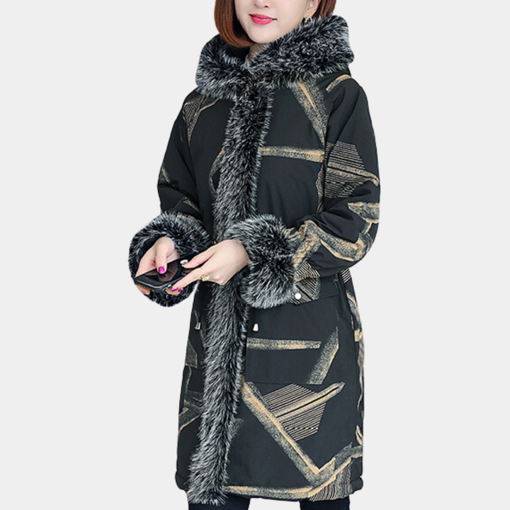 Elegant KINA women's winter coat: the perfect combination of warmth and style!