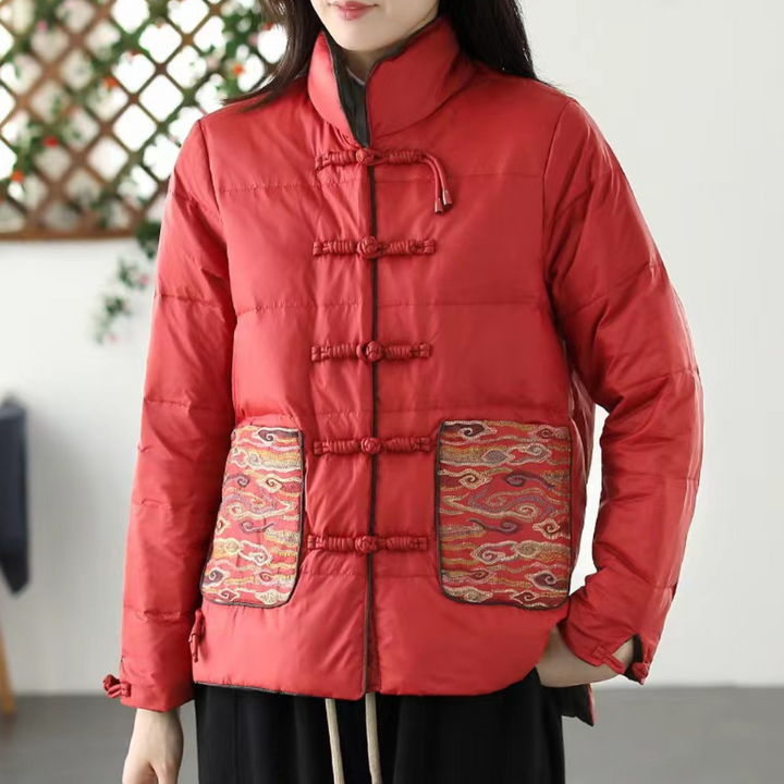 Elegant and luxurious winter coat for women - SEVDA