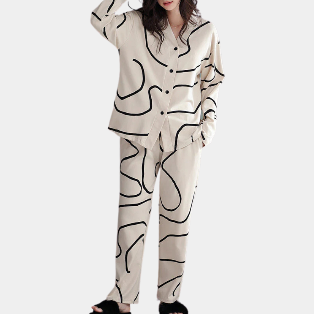 Elegant and exclusive women's pyjamas - KIMBERLY