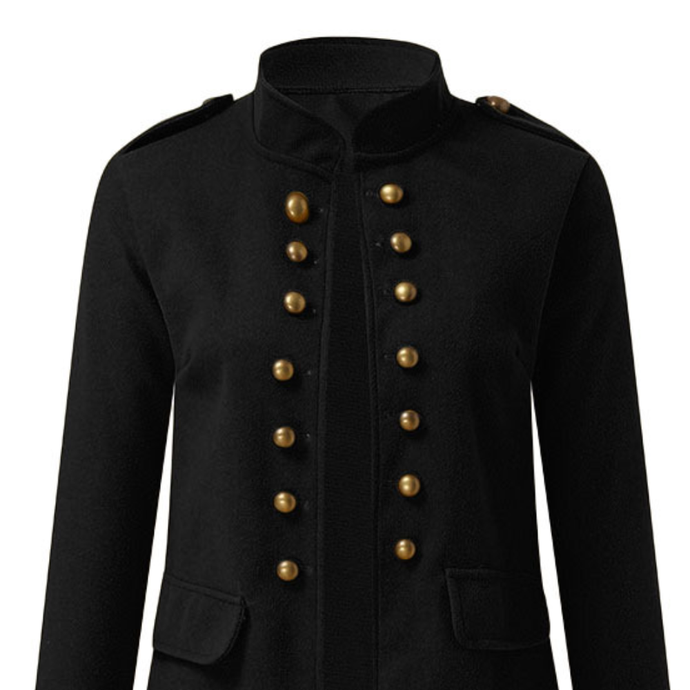 A stylish and elegant mid-length LIANA jacket that will accentuate your feminine charm!