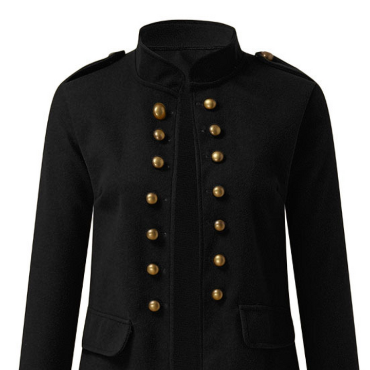 A stylish and elegant mid-length LIANA jacket that will accentuate your feminine charm!