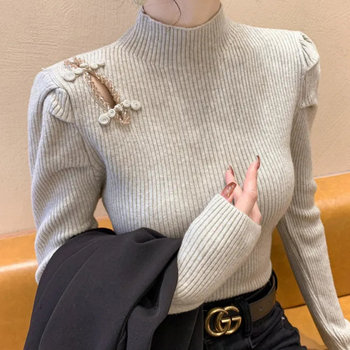 ELYSA - Classic elegant women's jumper, perfect for a sophisticated style for any occasion