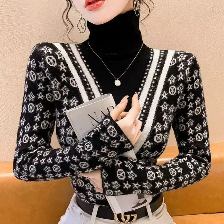 ELANY women's winter jumper - The perfect choice for elegant and stylish outfits!
