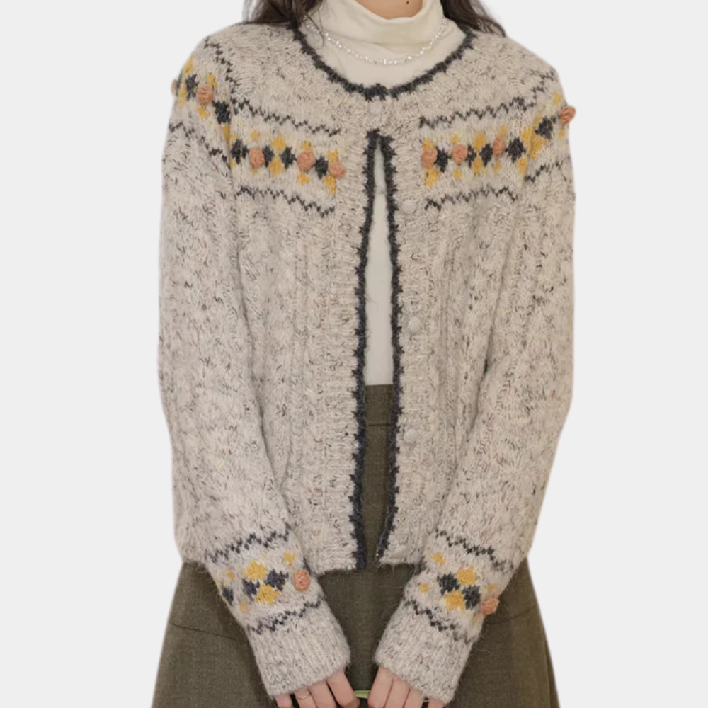 Stylish and modern ELAINE women's cardigan for special moments