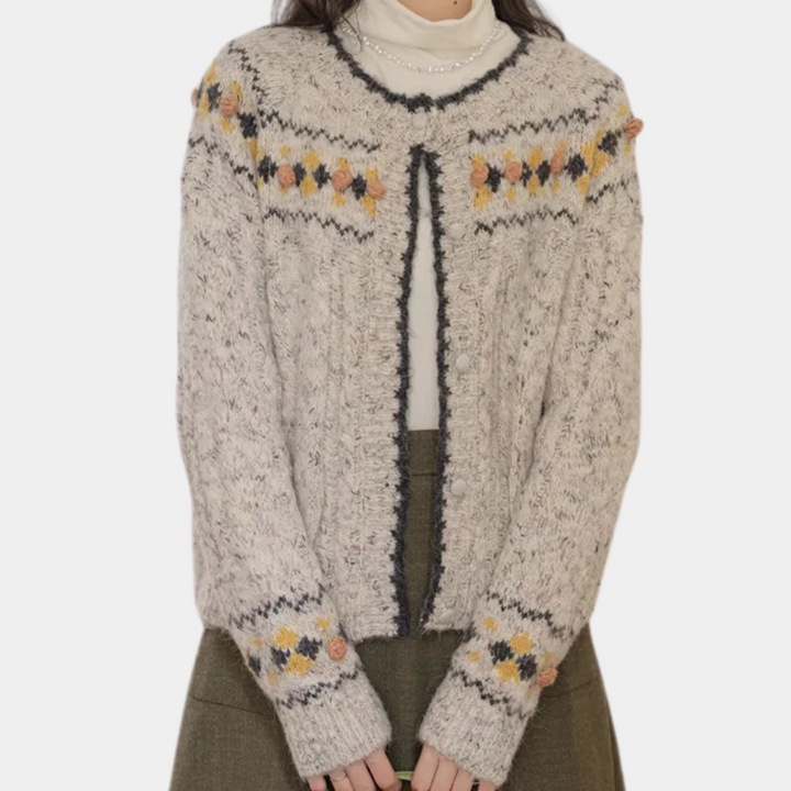 Stylish and modern ELAINE women's cardigan for special moments