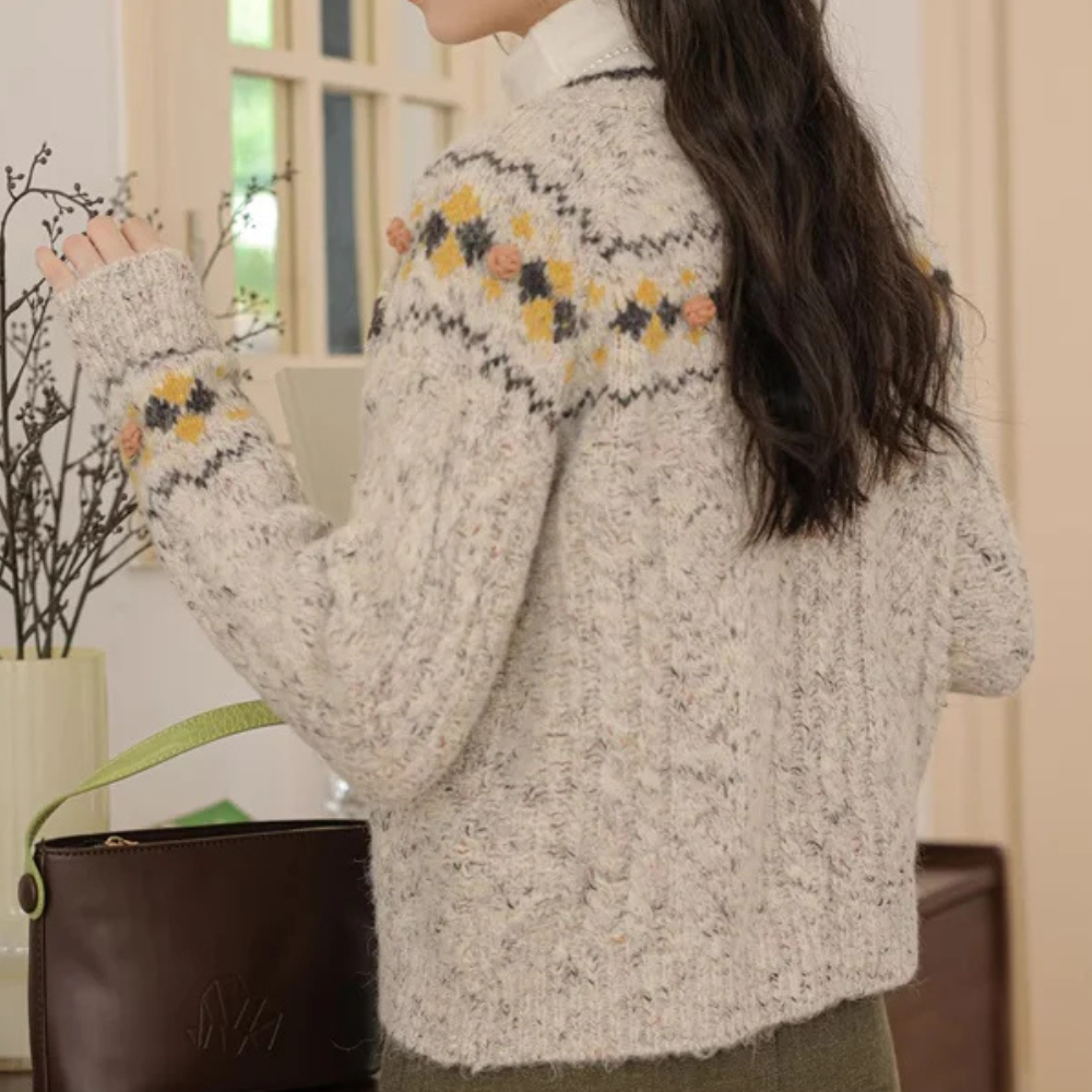 Stylish and modern ELAINE women's cardigan for special moments