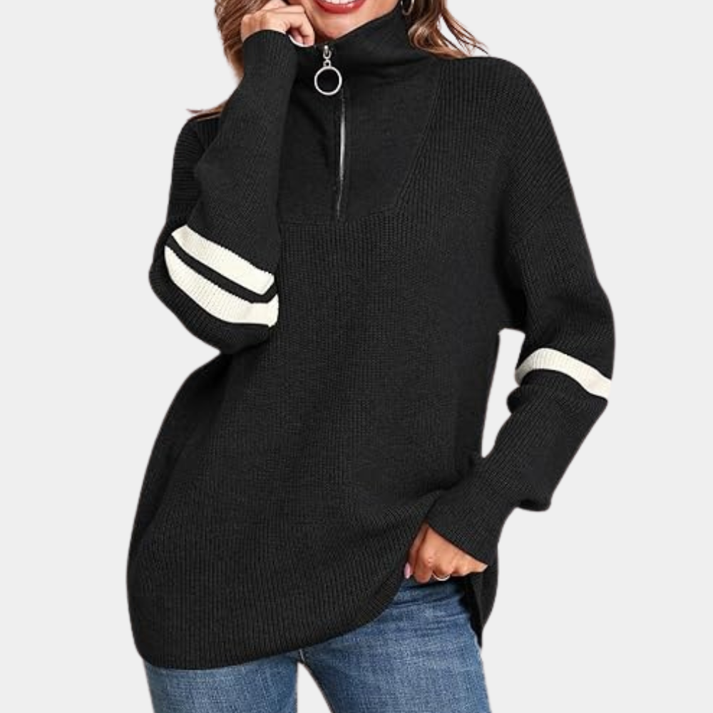 AURORE - Classic elegant women's jumper, a must-have in every wardrobe