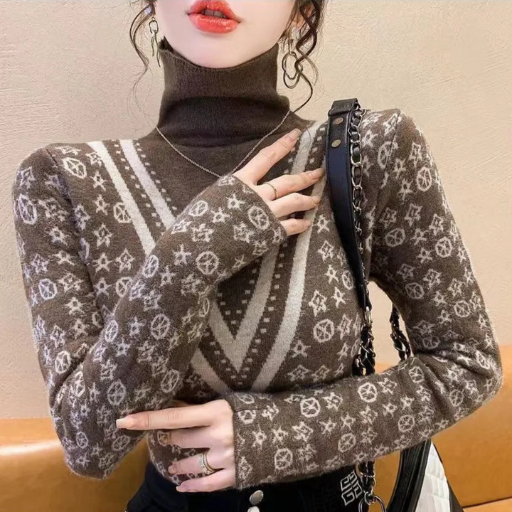 ELANY women's winter jumper - The perfect choice for elegant and stylish outfits!