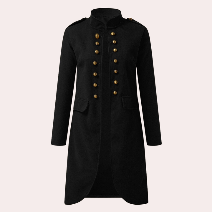 A stylish and elegant mid-length LIANA jacket that will accentuate your feminine charm!