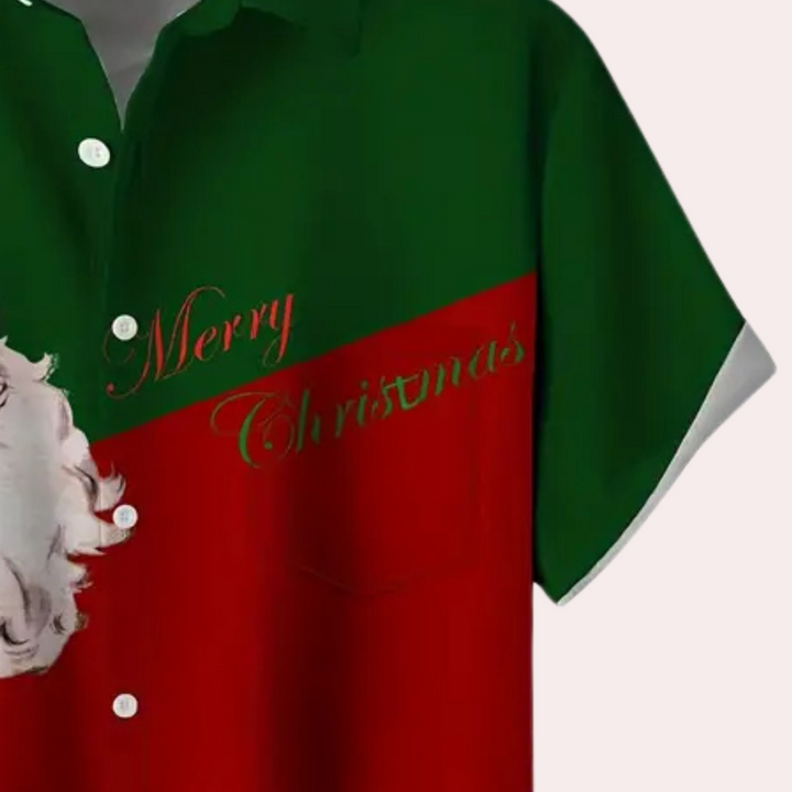 A stylish and exclusive Christmas shirt for the modern man - David