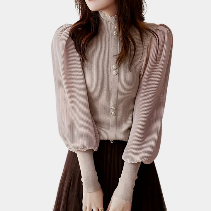 JOVANA - Stylish and elegant women's knit top