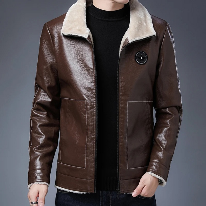 Elegant men's CHERON winter jacket - the perfect choice for cold, stylish days!