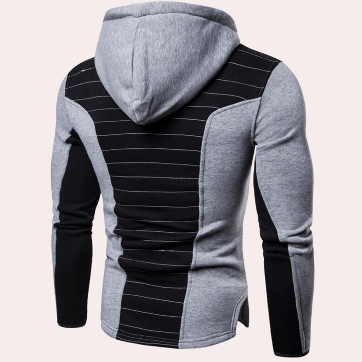 Stylish and comfortable men's hoodie - model EVERT