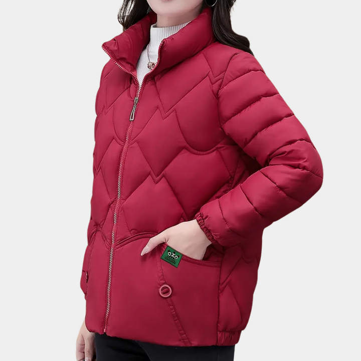 Elegant and stylish women's winter coat - DEANDRA