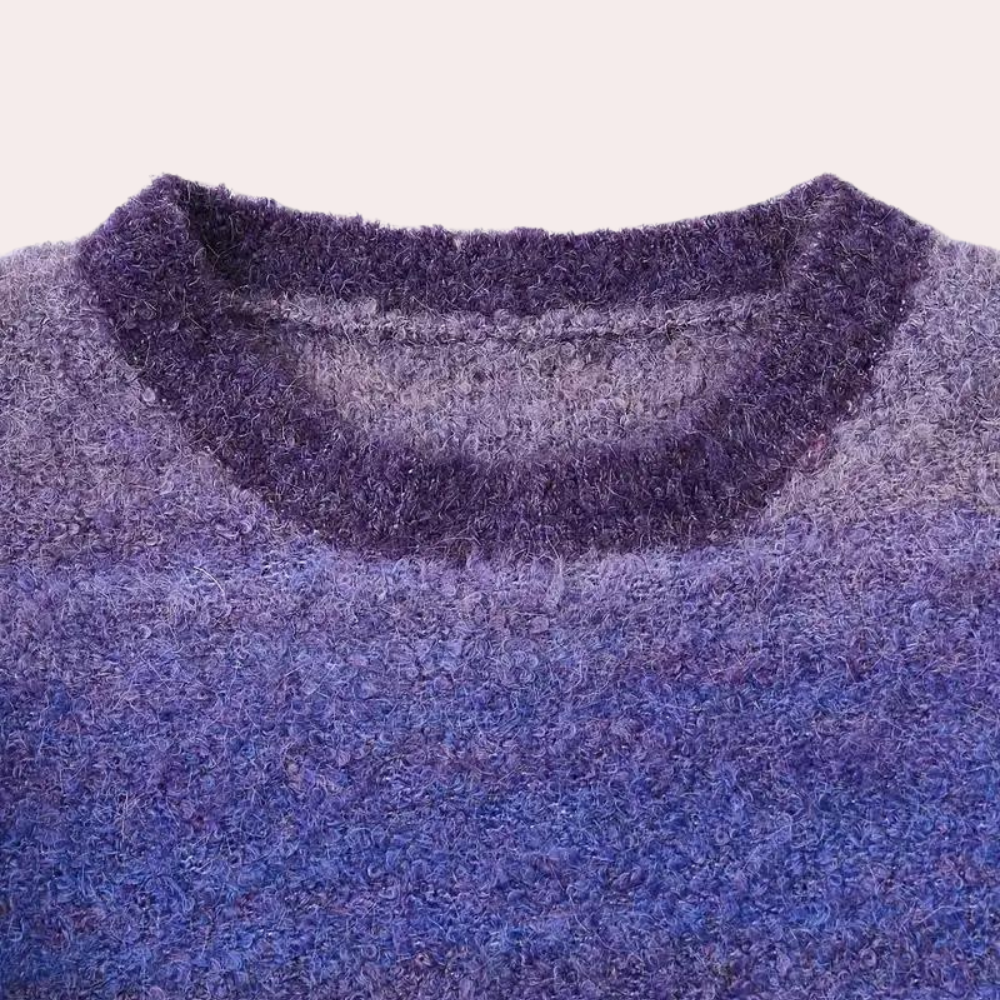 Stylish women's jumper in soft knit CYNTHIA
